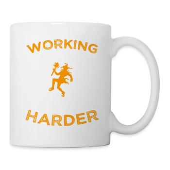 charpentier, charpentier, menuisier, charpentier, - Mug blanc - blanc - Droite