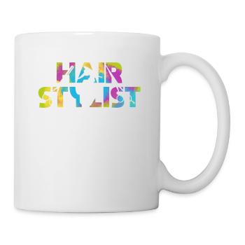 Coiffeur Coiffeur Coiffeur Coiffeur - Mug blanc - blanc - Droite