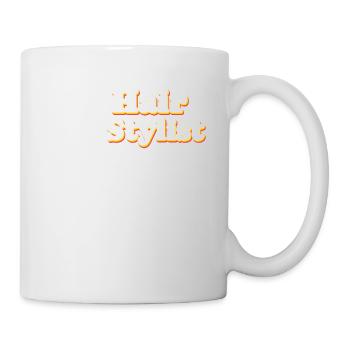 Coiffeur Coiffeur Coiffeur Coiffeur - Mug blanc - blanc - Droite