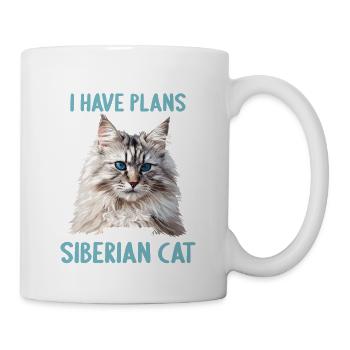 Siberian Cat Sibirische Katze - Mug - white - Right