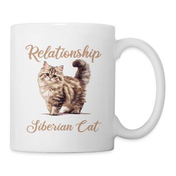 Siberian Cat Sibirische Katze - Mug - white - Right
