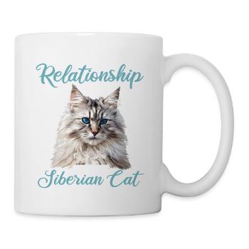 Siberian Cat Sibirische Katze - Mug - white - Right