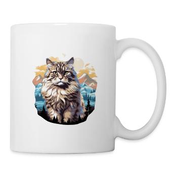 Siberian Cat Sibirische Katze - Mug - white - Right