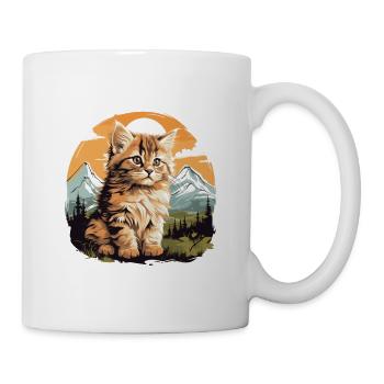 Siberian Cat Sibirische Katze - Mug - white - Right