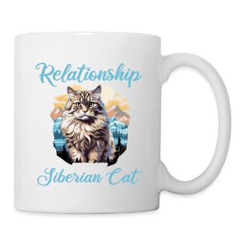 Siberian Cat Sibirische Katze - Mug - white - Right