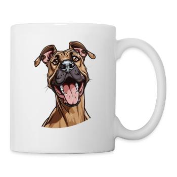 Dogo Canario | Cartoon Artwork - Mug - white - Right