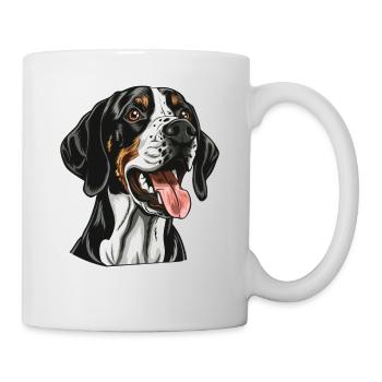 English Pointer | Cartoon Artwork - Mug - white - Right
