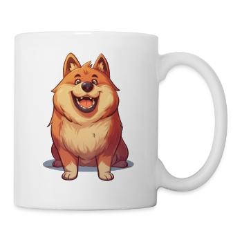 Eurasier | Cartoon Artwork - Mug - white - Right