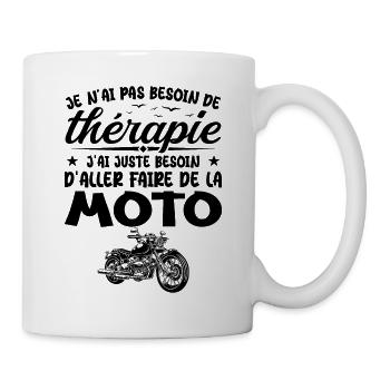 Biker Need to Ride Motorcycle Humor Gift - Mug - white - Right