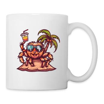 Tarentule, Araignée, Île, Été, Palm - Mug blanc - blanc - Droite