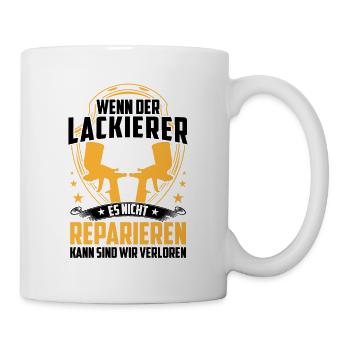Do not repair car painters Car painters - Mug - white - Right