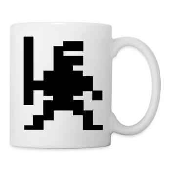 Chasseur NinPix - Mug blanc - blanc - Droite
