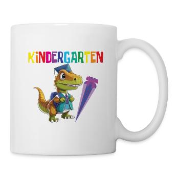 School Enrollment Dino Back to School - Mug - white - Right