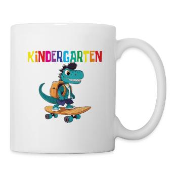 School Enrollment Dino Back to School - Mug - white - Right