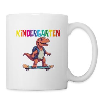 School Enrollment Dino Back to School - Mug - white - Right
