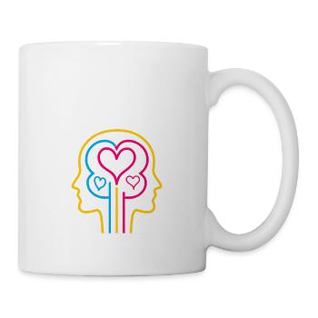 sensibilisation santé mentale - Mug blanc - blanc - Droite
