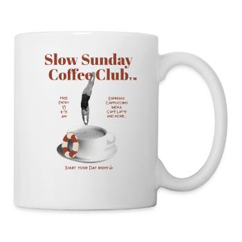Slow Sunday Coffee Club - Coffee Dive - Mug - white - Right