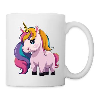 einhorn - Tasse - Weiß - Rechts