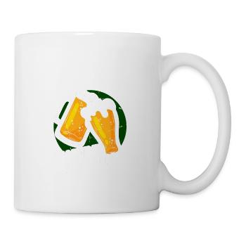 Graphique irlandais I Were Celebrate Cheers - Mug blanc - blanc - Droite