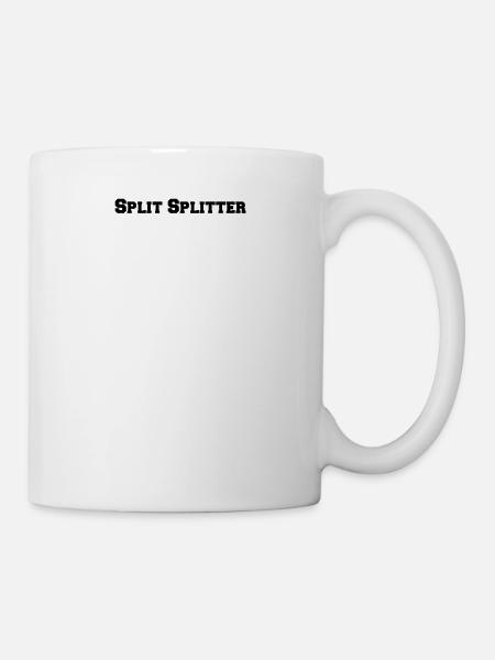 Bowling - Split Splitter - Tasse - Weiß