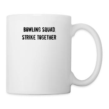 Bowling - Équipe de bowling, frappez ensemble - Mug blanc - blanc - Droite