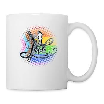 One love pride - Mug - white - Right