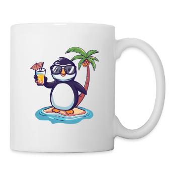 Penguin Island Summer Palm - Mug - white - Right