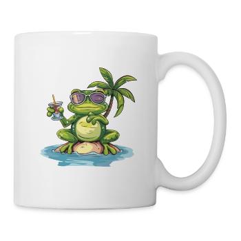 Frog Summer Holiday - Mug - white - Right