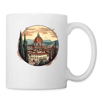 Florence, Italie : culture et beauté - Mug blanc - blanc - Droite