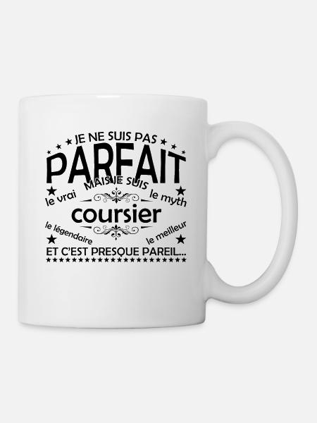 Laufen Geschenk Laufen das echte Laufen - Tasse - Weiß
