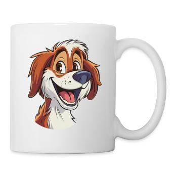 Kooikerhondje Illustration de dessin animé - Mug blanc - blanc - Droite
