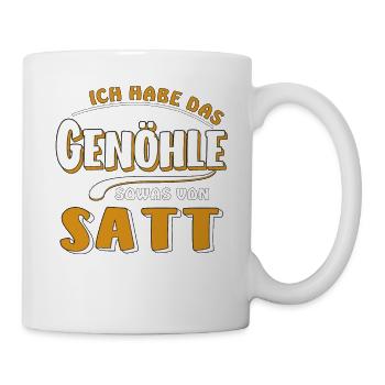 J’EN AI MARRE DE LA LUEUR - Mug blanc - blanc - Droite