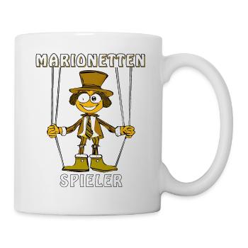 MARIONETTEN SPIELER - Tasse - Weiß - Rechts