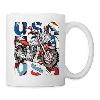 MOTORRAD USA - Tasse - Weiß - Rechts