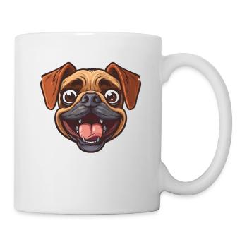 Puggle | Cartoon Artwork - Mug - white - Right