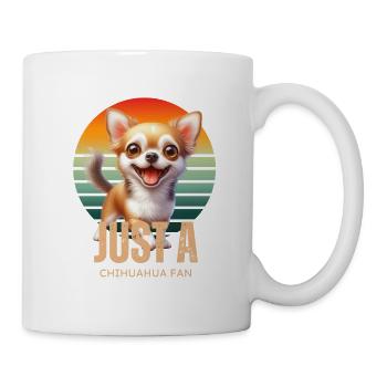 Just a Chihuahua Fan Cute Dog Puppy - Mug - white - Right