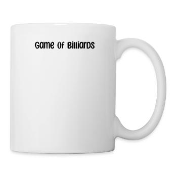 Billard - Game of Billiards - Mug - white - Right