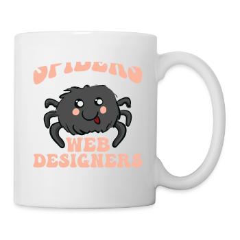 Vogelspinne Tarantula Terraristik Amphibie Spinne - Tasse - Weiß - Rechts
