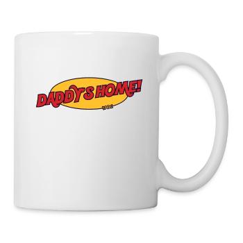 Daddy is at home - Mug - white - Right