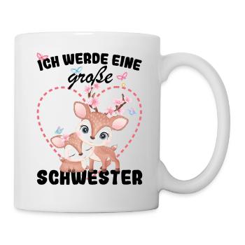 I'm going to be a big sister in 2025 - Mug - white - Right