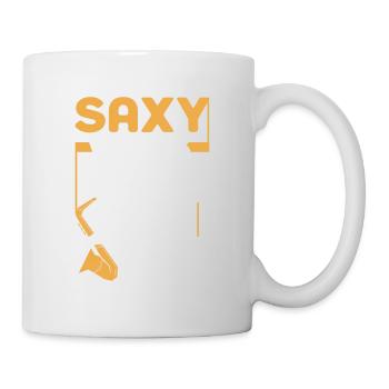 Saxy Vibes Laissez la musique s’épanouir - Mug blanc - blanc - Droite
