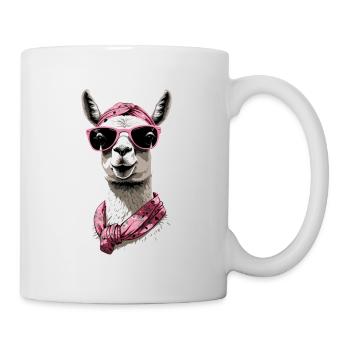 Llama Loving Mom Funny Mom Design - Mug - white - Right