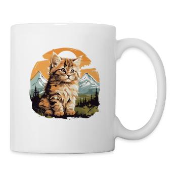 Siberian Cat Sibirische Katze - Mug - white - Right