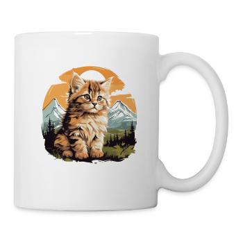 Siberian Cat Sibirische Katze - Mug - white - Right