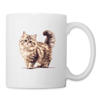 Siberian Cat Sibirische Katze - Mug - white - Right