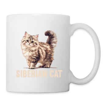Siberian Cat Sibirische Katze - Mug - white - Right
