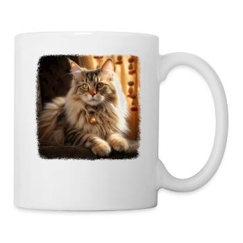Siberian Cat Sibirische Katze - Mug - white - Right