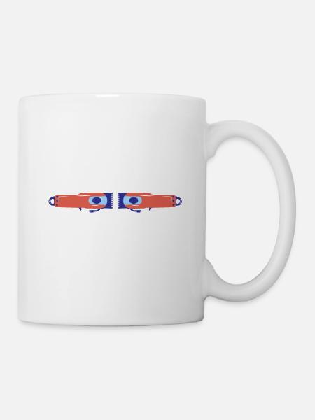 Weiblicher Friseur - Tasse - Weiß