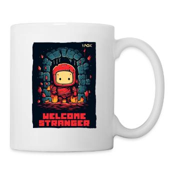 Welcome to my dungeon, stranger - Mug - white - Right
