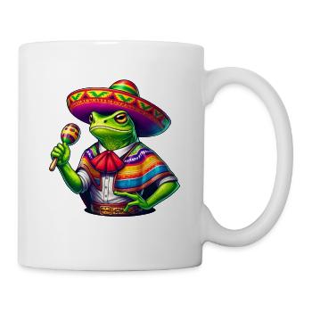 Cinco de Mayo Frog Fiesta - Mug - white - Right